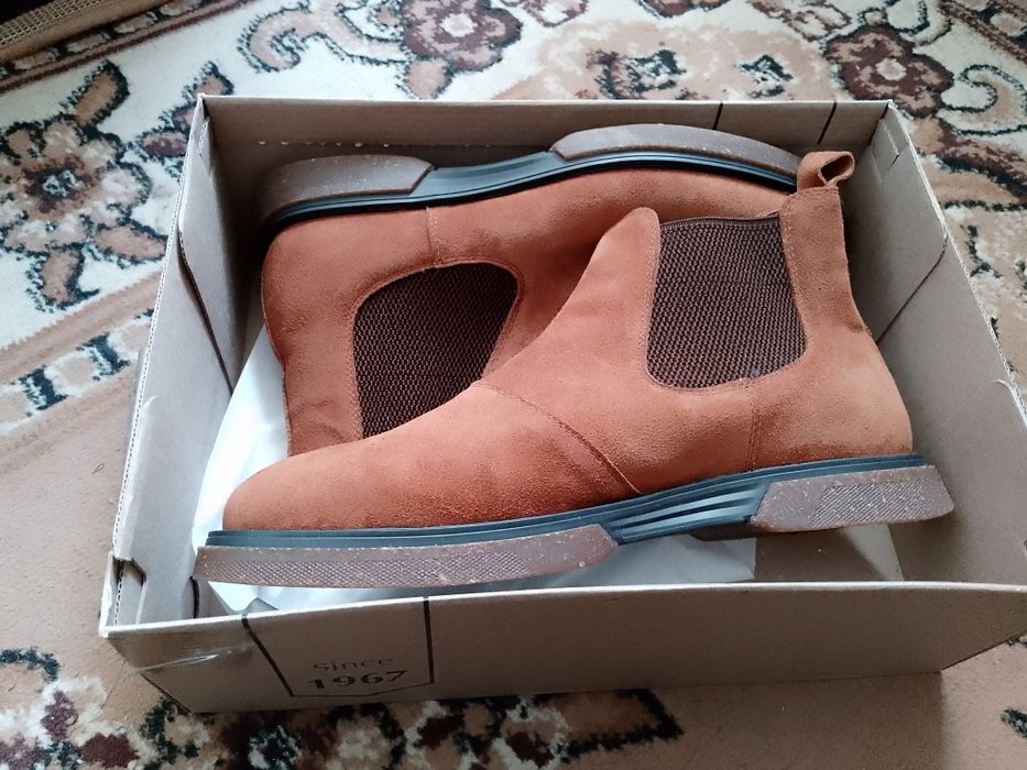 Зимние ботинки замша 42 размер