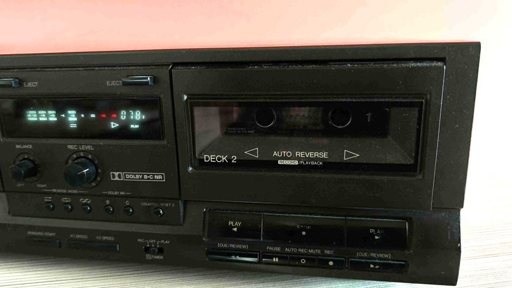 Double Cassette Deck TECHNICS RS-TR212