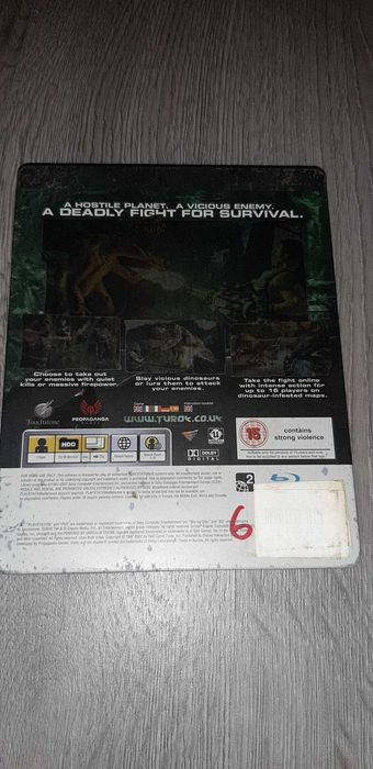 Колекционерска игра за Ps3  с метална кутия- Turok
