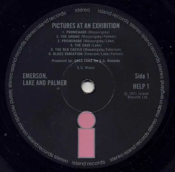 Emerson, Lake & Palmer ( виниловые пластинки )
