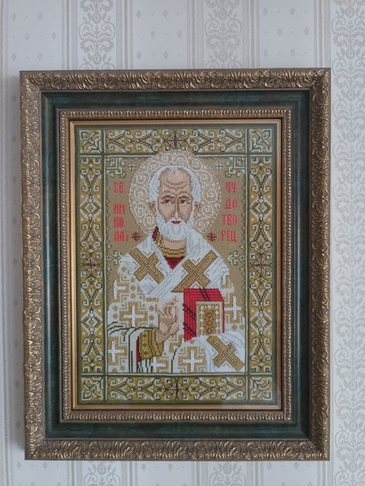 Освящённые иконы ручной работы.