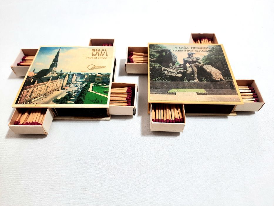 Спички разные советские