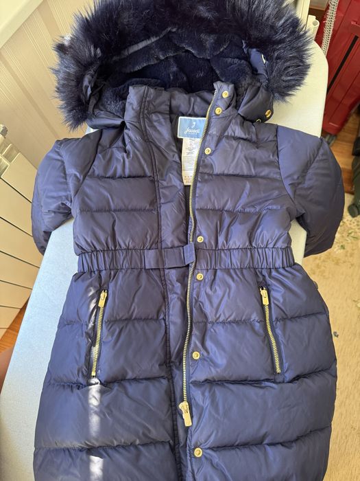 Зимний пуховик для девочек Jacadi