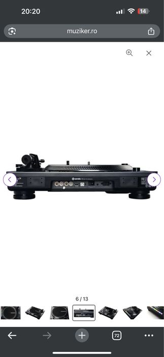 Reloop rp 8000 mk2 platane noi doze si case de dj nu technics