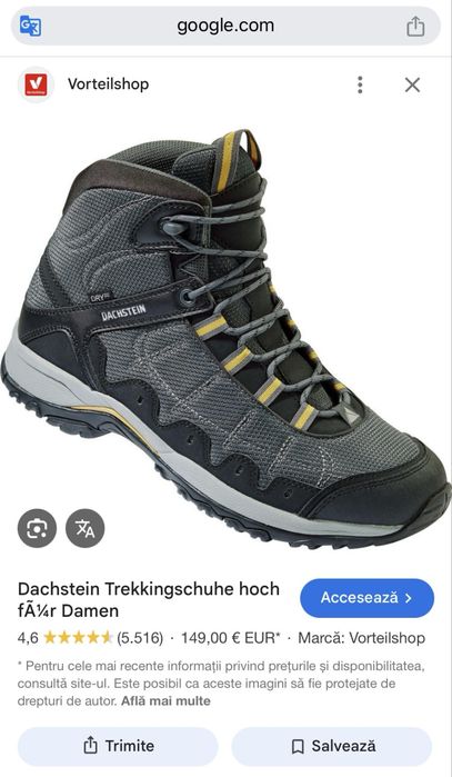 Ghete de munte de damă Dachstein