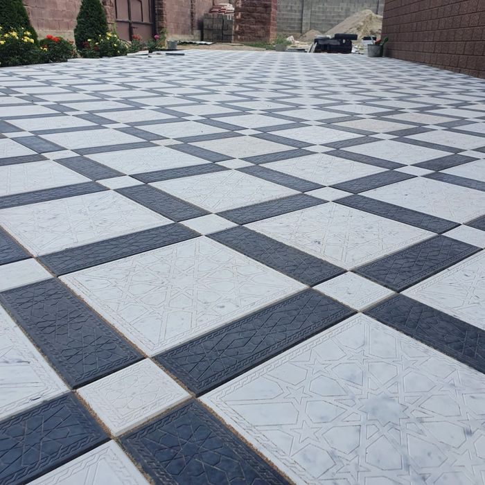 Брусчатка, тротуарная плитка, поребрики