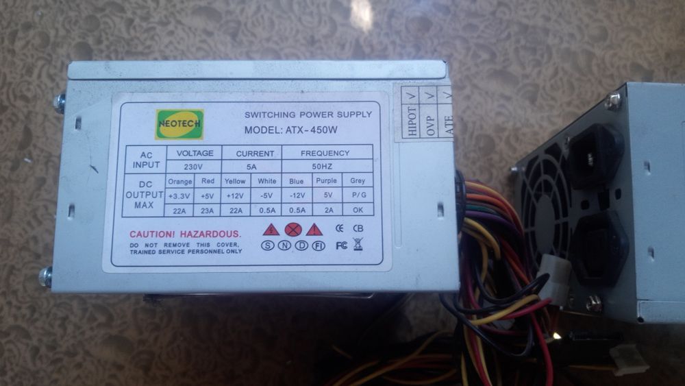 Блок питания на запчасти