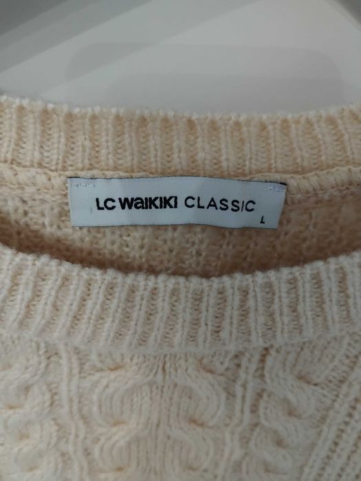 Pulover bej, LC Waikiki, L/40