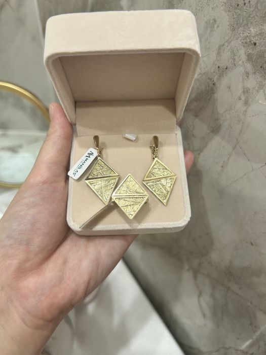 Золотой комплект, 585 пробы