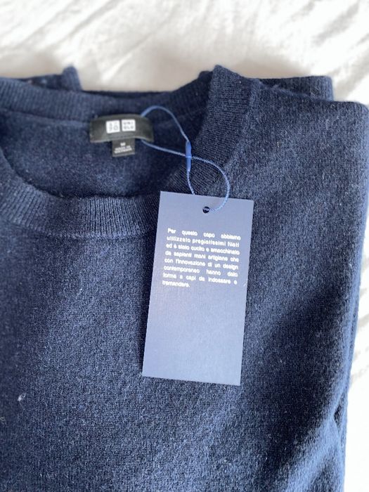 Pulover 100% Cashmere natural – calitate premium – albastru