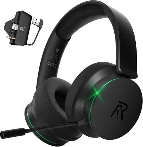 Нови Безжични гейминг слушалки за Xbox PS4 PS5 PC ENC микрофон 50mm за игри