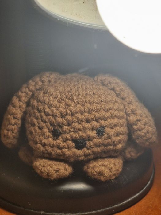 Decorațiune cățeluș croșetat manual