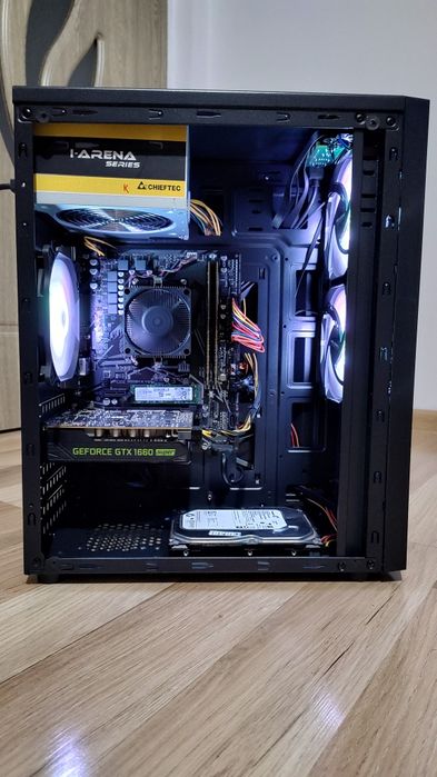 Pc gaming Gtx 1660Super/Ryzen 5 1600AF/16gb ram Gta V Fortnite Cs 2