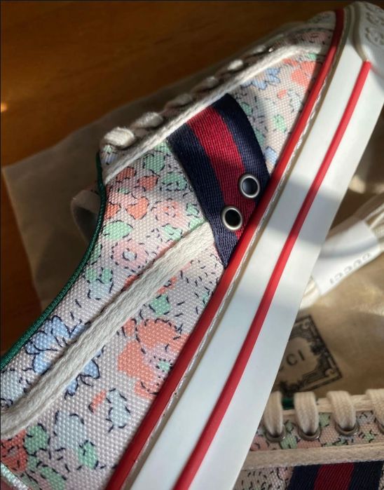 Оригинални Gucci дамски обувки Tennis 1977  Liberty London.