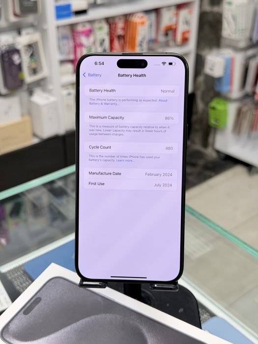 Apple iPhone 15 Pro Max 256GB Black Titanium