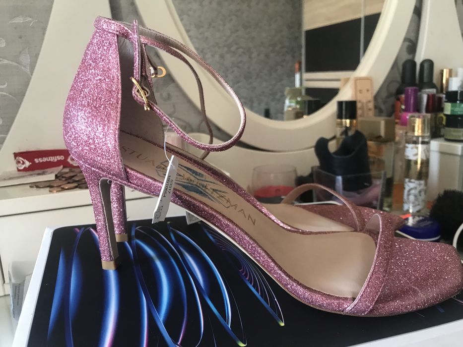 Официални сандали на ток