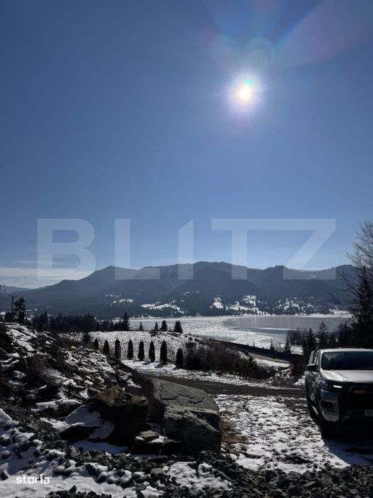 Teren de vanzare la Colibita – cu vedere panoramica spre lac si POTE