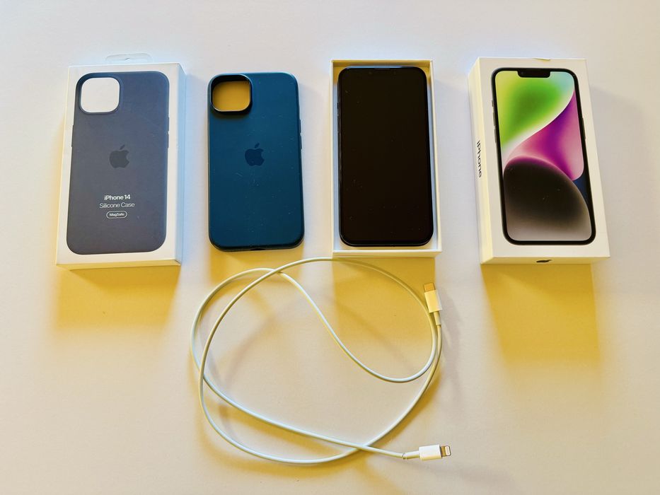 Iphone 14 Midnight, 128GB Гаранционен