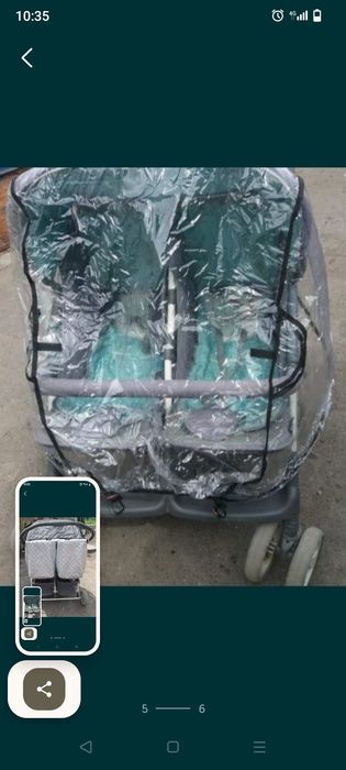 Коляска для двойни