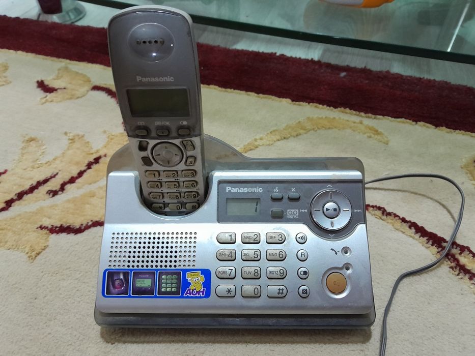 Panasonic домашний телефон радио