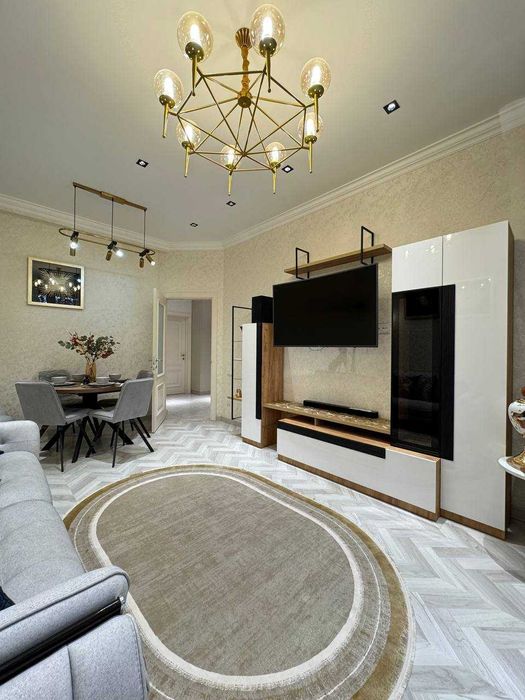 Квартира с мебелью в ЖК Кушбеги, Golden House — срочно