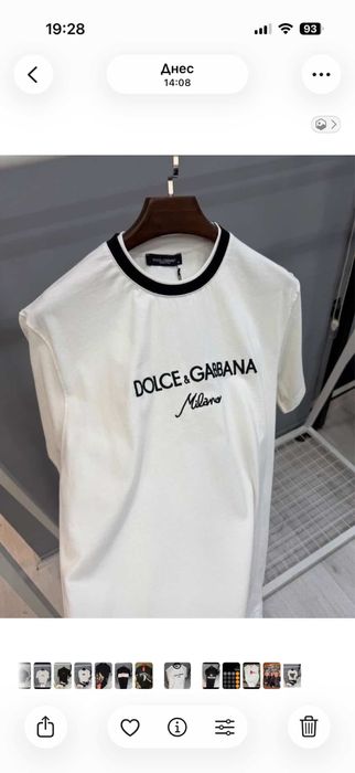 Тениски различни видове D&G,Tommy, Polo,Diesel