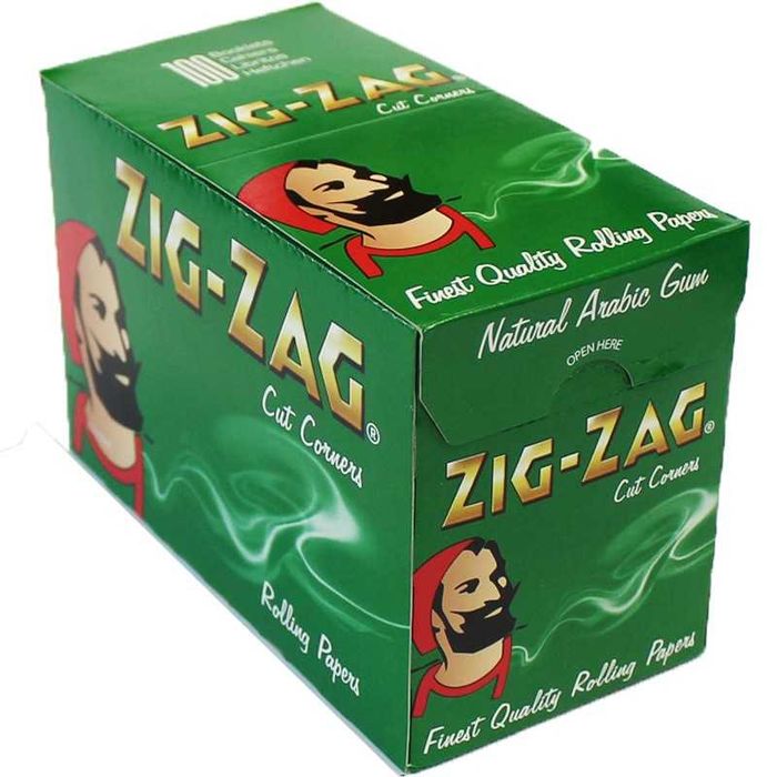 Хартийки за цигари Zig-Zag Green (70мм)