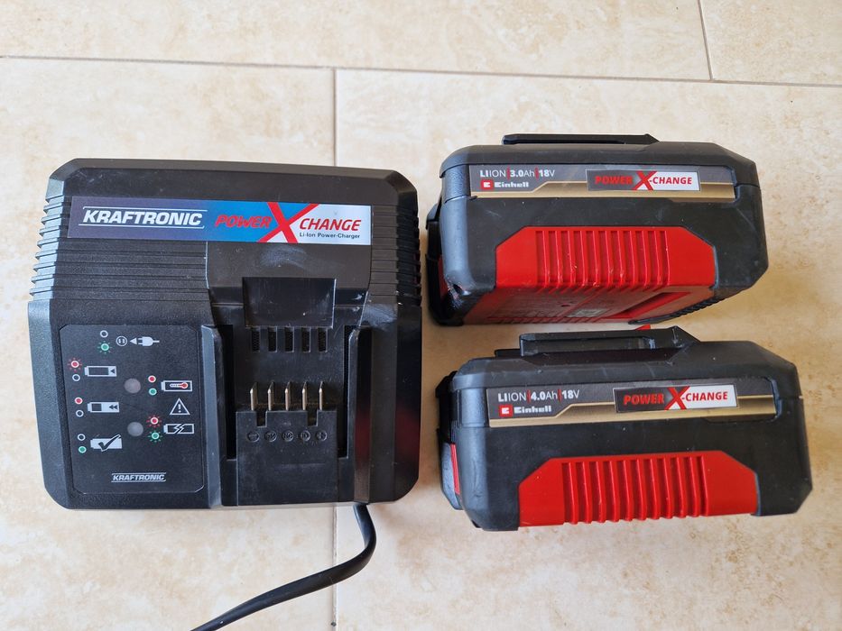 Einhell powerXcange - acumulatori si incarcator