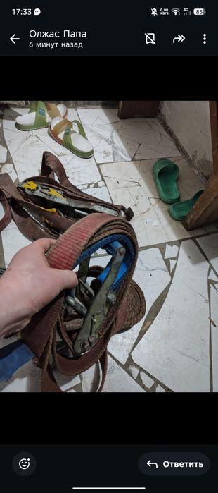 Ремень тришетка для фуры