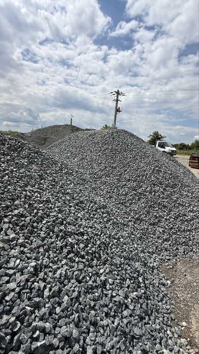 Pietris concasat 16-32 mm decorativ, pentru fundatii si drumuri