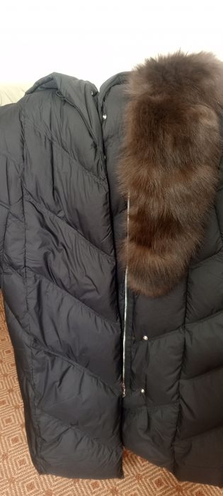 Стёганое зимнее пальто-куртка