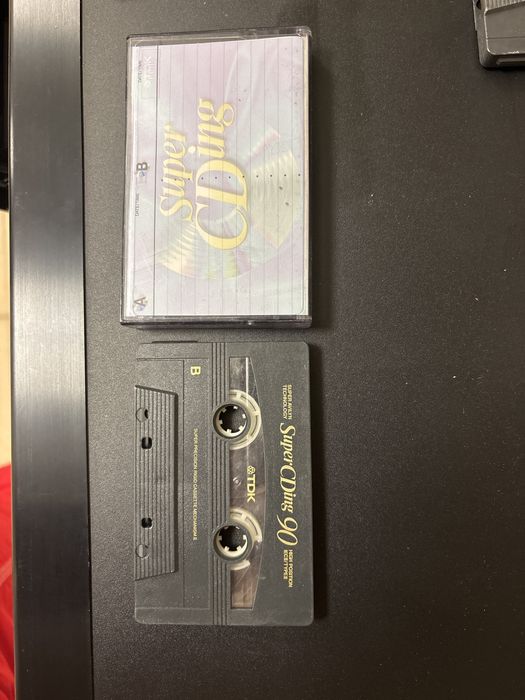 Casete audio TDK  super CD ing 90 chrome
