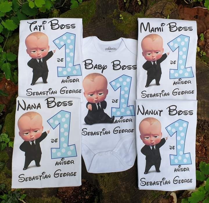 Vând Set 4 tricou și body personalizat