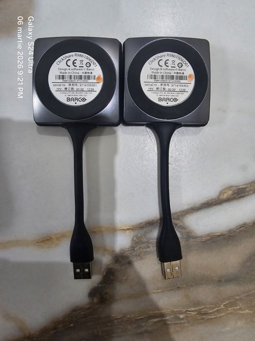 Sistem Prezentare Wireless Barco ClickShare CSE-200 + 2 Butoane USB