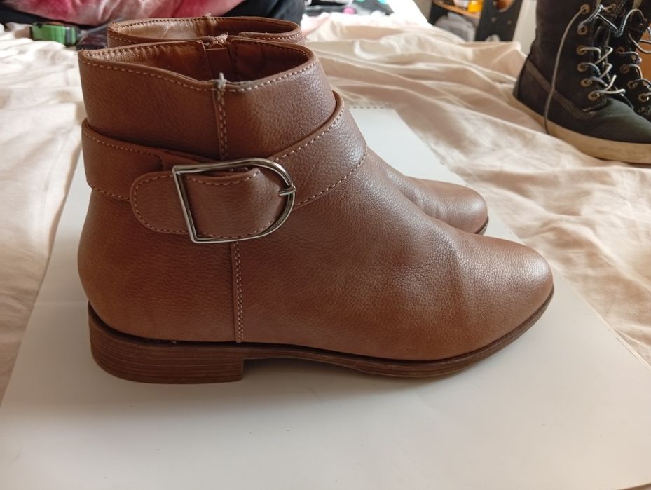 Дамски боти  TIMBERLAND н. 39 естеств.кожа, Anna FIELD бежови