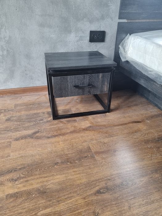 Кровать в стиле лофт