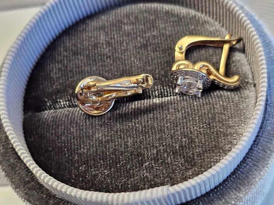 ПРОДАМ Cерёжки (Московское) Детские / ЗОЛОТО 585 Пробы / 3.86 Грамма