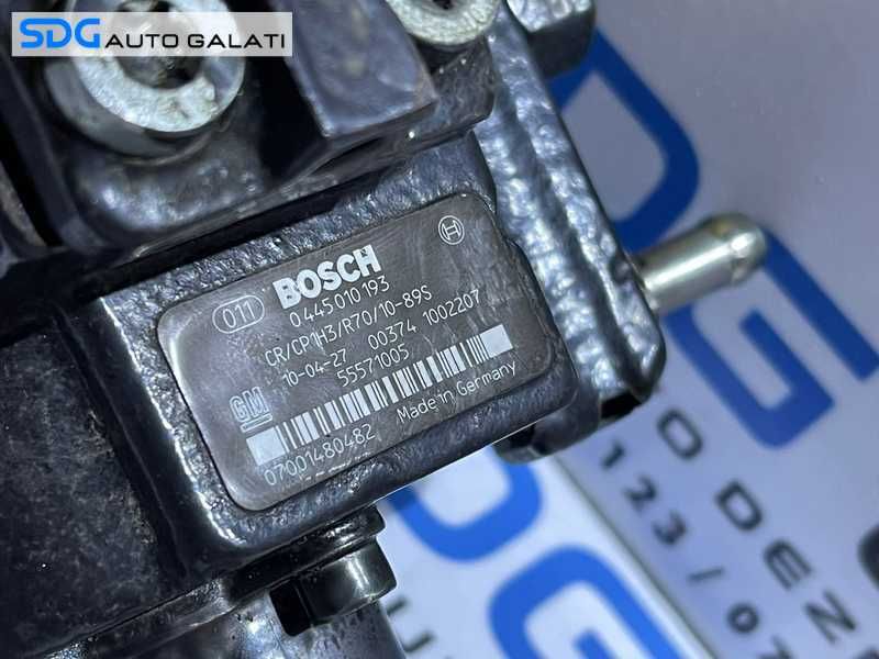 Pompa Inalta Presiune cu Senzor Regulator Chevrolet Malibu 2.0 D 2012 - Prezent Cod 0445010193 55571005 0928400680 [MX0500]
