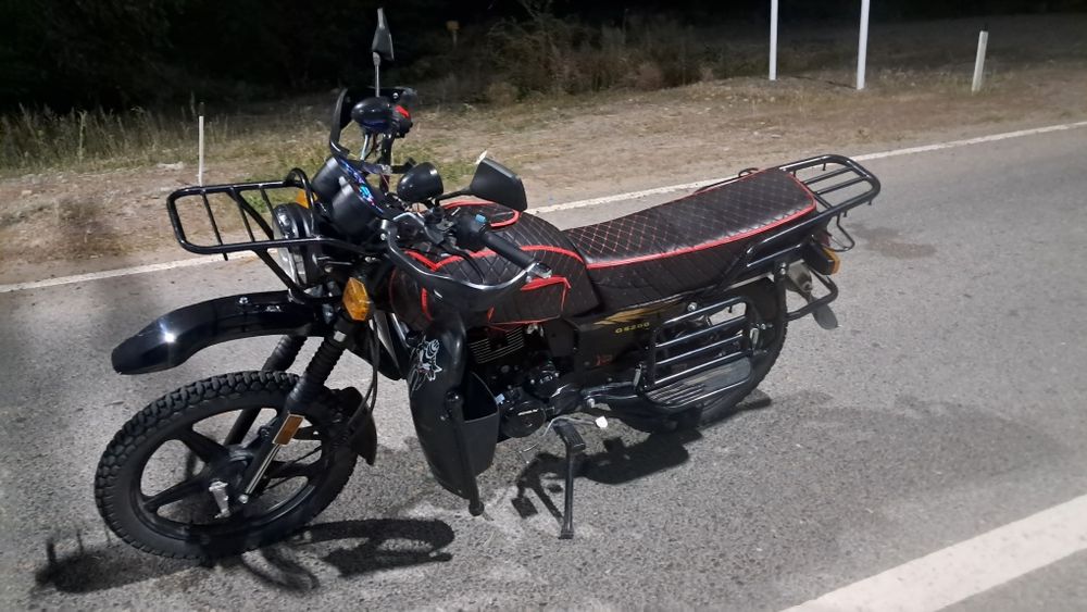 GSX 200 сс на ходу