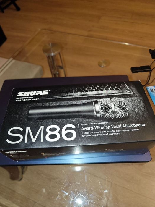Shure sm86 кондензаторен микрофон