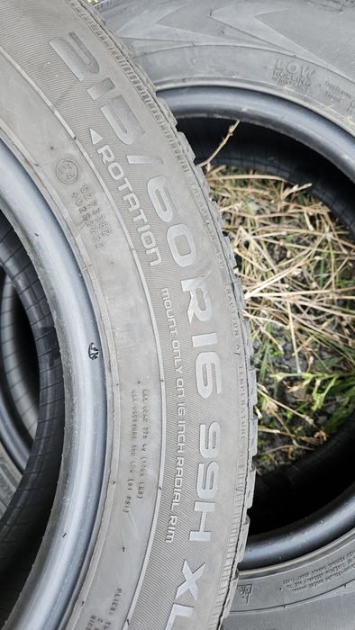 2бр гуми 215 60 16 нокиан