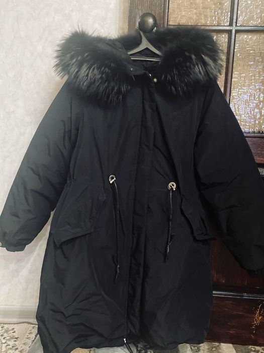 Продам куртка парка черная