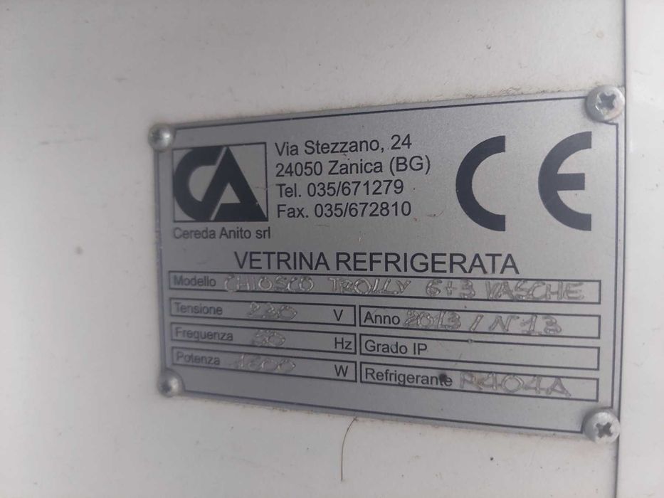 Италианска количка за сладолед