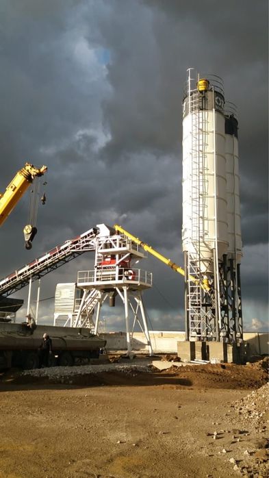 Бетоносмесительная станция