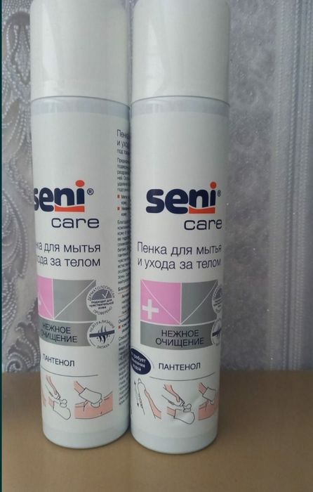 Пенка для мытья умывания Seni