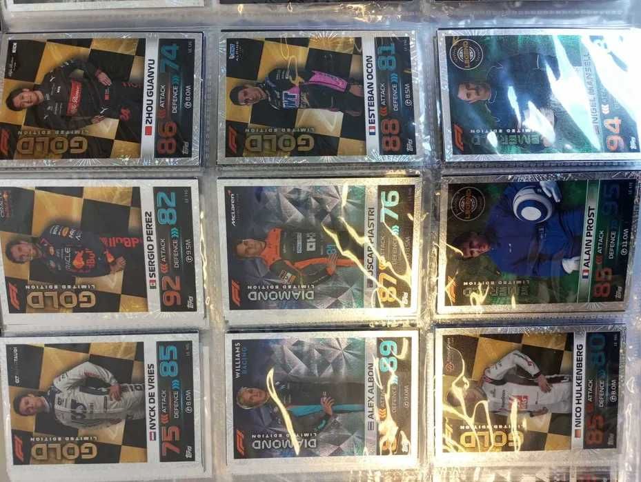 Карти Topps Turbo Attax Formula 1 F1 2023 SET - последен комплект
