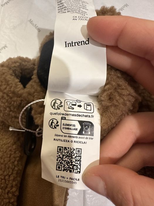 Teddy bear ръкавици by MaxMara Fashion Group , Оригинални