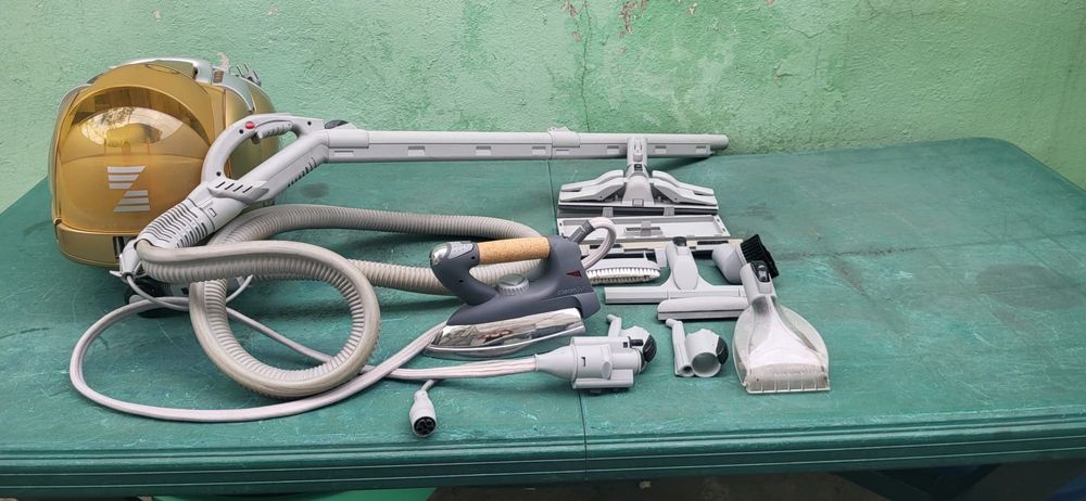 Aspirator zepter cu abur profesional !