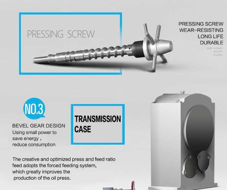 Нова професионална преса за олио 4000W с производителност до 70кг/ч