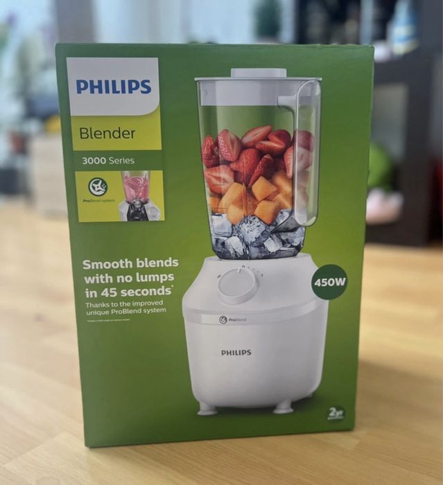 Blender Philips ,Seria 3000, capacitate maxima 2L, 2viteze , nou sigilat